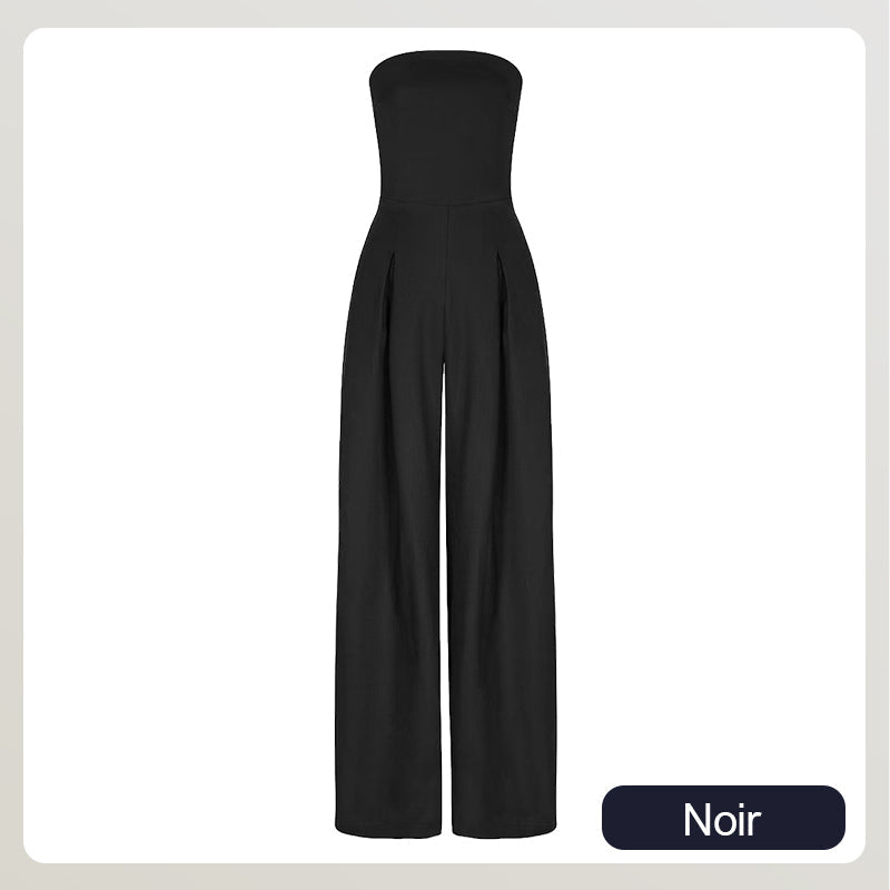 Jumpsuit sans manches avec poches
