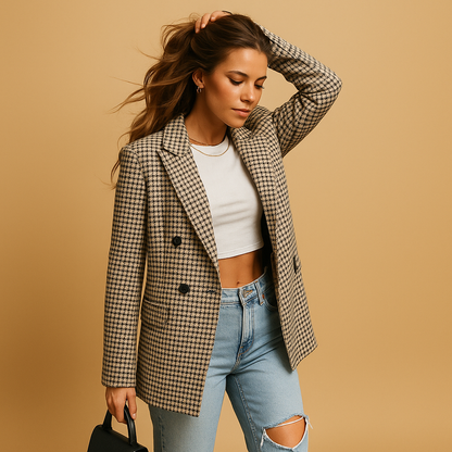 Montrel™ | Blazer ajusté à la coupe classique pour femmes